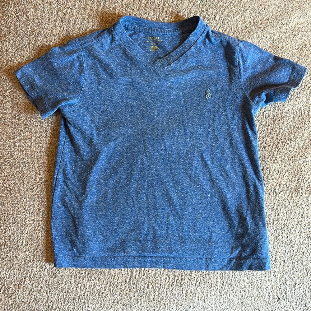 Blue Ralph Lauren Polo v-neck size 5